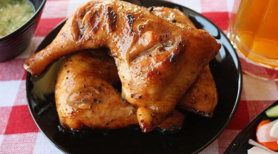 Grilled chicken legs