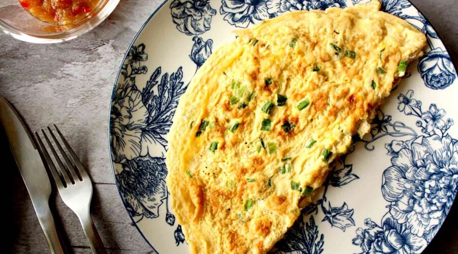 Asian omelet