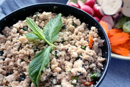 Chicken larb